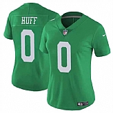 Women's Philadelphia Eagles #0 Bryce Huff Green Vapor Untouchable Throwback Limited Football Stitched Jersey Dzhi,baseball caps,new era cap wholesale,wholesale hats